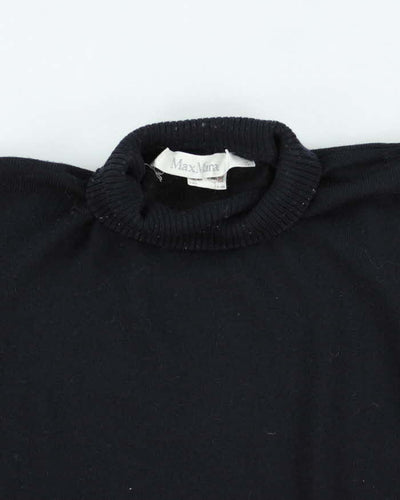 Vintage MaxMara Blue Wool Jumper - S