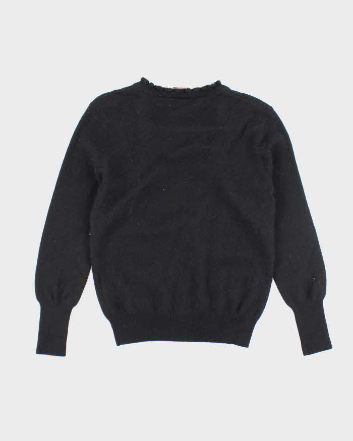Vintage Y2k 00s Montagut Cashmere Rhinestone Jumper - S