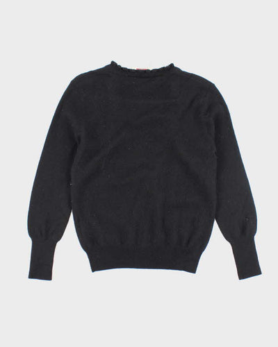 Vintage Y2k 00s Montagut Cashmere Rhinestone Jumper - S