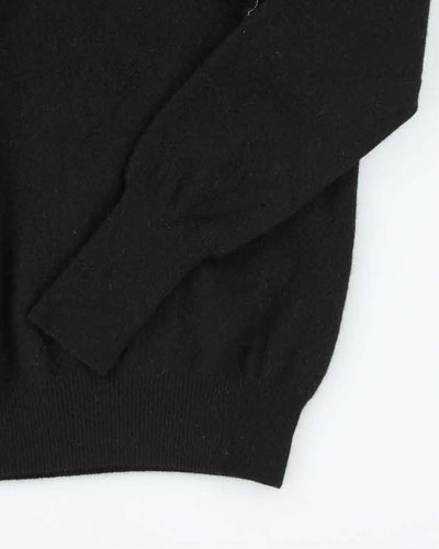 Vintage Y2k 00s Montagut Cashmere Rhinestone Jumper - S