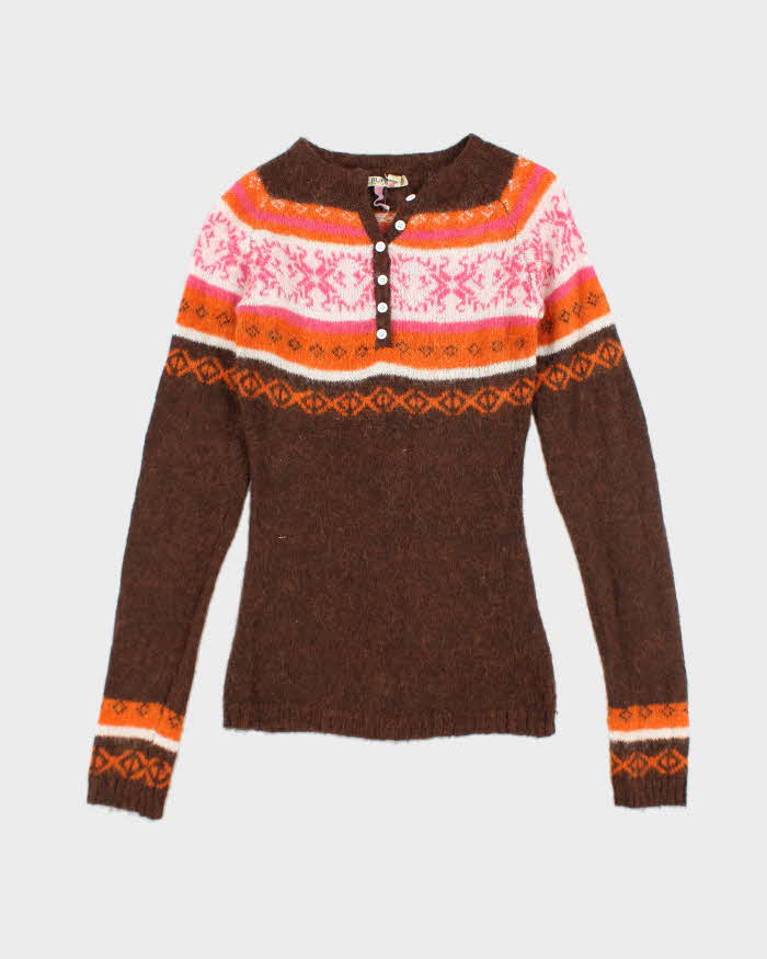 Vintage Y2k 00s Buffalo Mohair Blend Jumper - S