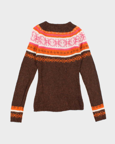 Vintage Y2k 00s Buffalo Mohair Blend Jumper - S
