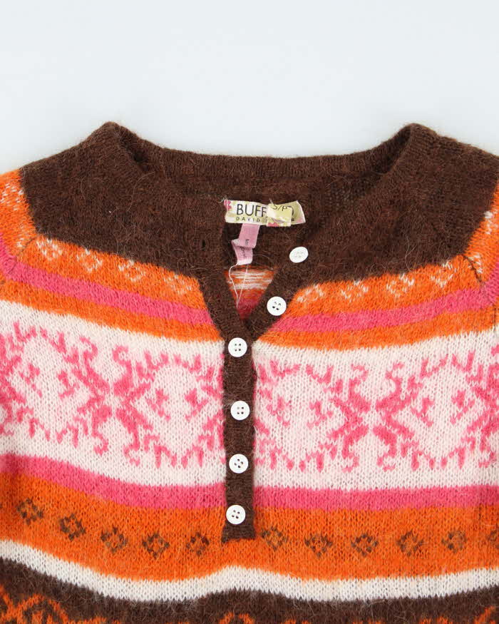 Vintage Y2k 00s Buffalo Mohair Blend Jumper - S