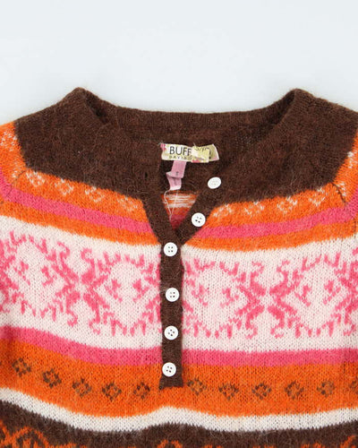 Vintage Y2k 00s Buffalo Mohair Blend Jumper - S
