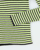 Vintage Y2k 00s Nine To Five Wool Blend Collard Jumper - XS