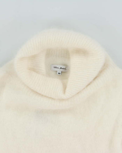 Vintage Y2k 00s Talula Babaton Angora Blend Roll Neck Jumper - XS