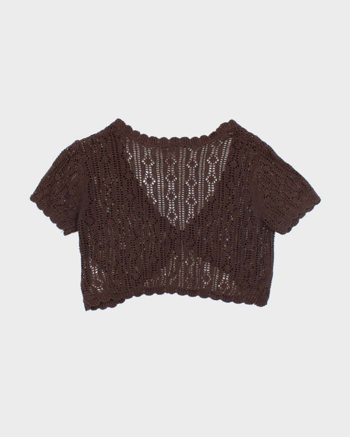 Vintage Y2k 00s Colours Of The World Knit Cardigan - M