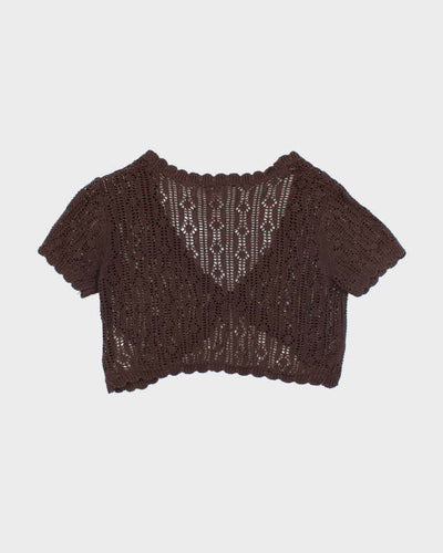 Vintage Y2k 00s Colours Of The World Knit Cardigan - M