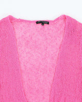 Vintage Y2k 00s Bellissima Pink Lightweight Knit Cardigan - M