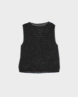 Vintage Y2k 00s Sequin Crochet Top - M
