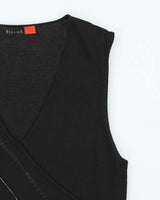 Vintage 90s Biline Beaded Knit Top - S