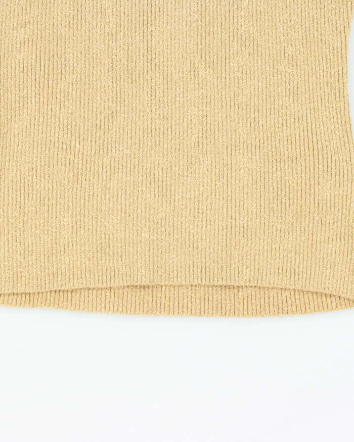 Vintage 90s Jacob Sequin Knit Top - S