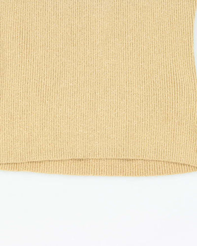 Vintage 90s Jacob Sequin Knit Top - S