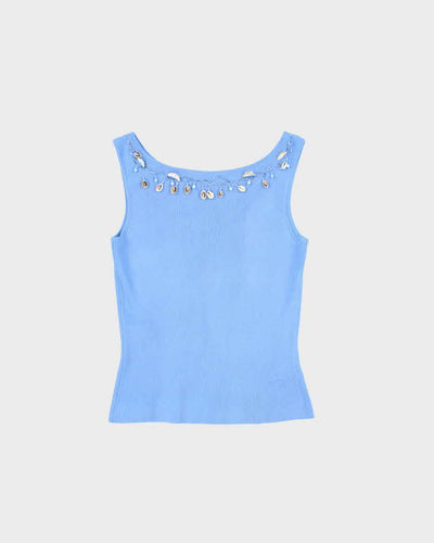 Vintage 90s Pierri New York Shell Knit Top - S