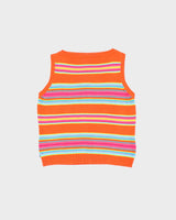 Vintage 90s Ralph Lauren Stripe Knit Tank - M