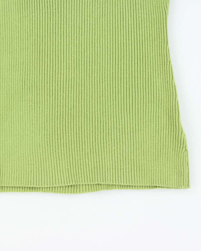 Vintage 90s Jessica Beaded Knit Top - S
