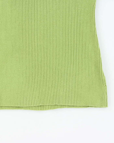 Vintage 90s Jessica Beaded Knit Top - S