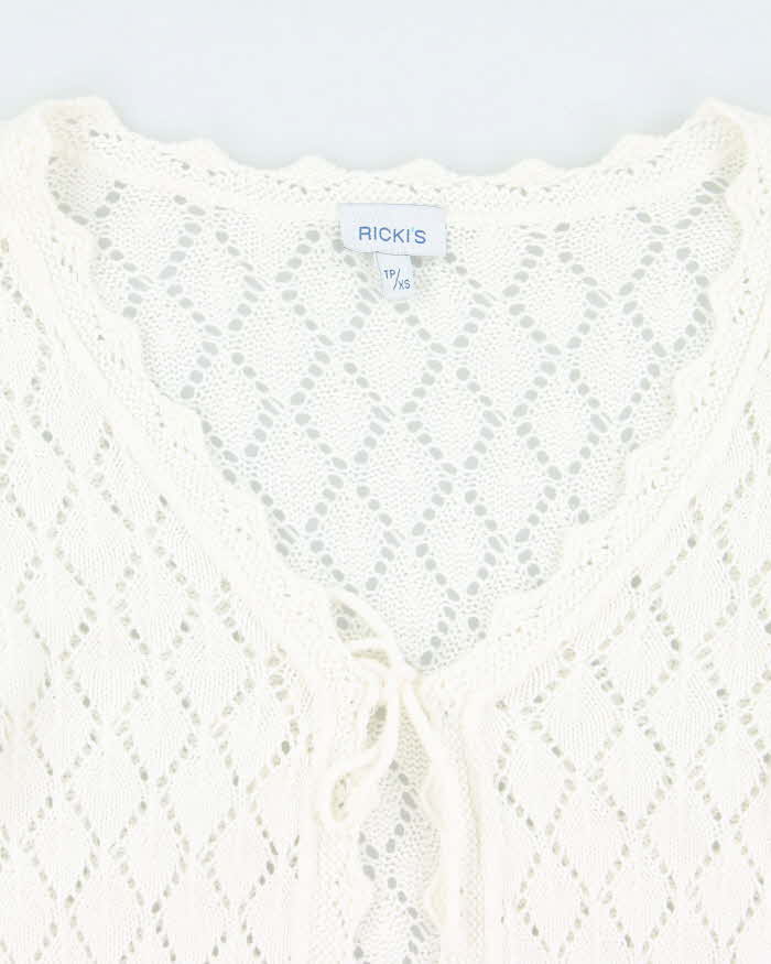 Vintage Y2k 00s Ricki's Knit Cardigan  - XS