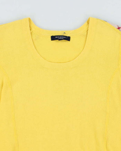 Vintage Y2k 00s Burberry Knit Top - M