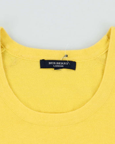 Vintage Y2k 00s Burberry Knit Top - M