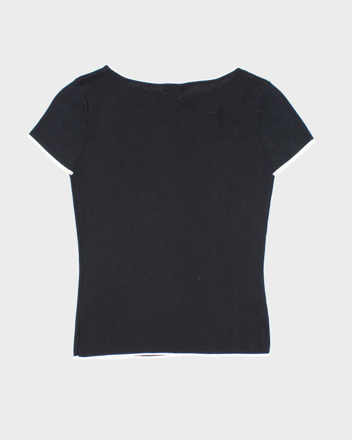 Vintage 90s AK Collection Knit Top - S