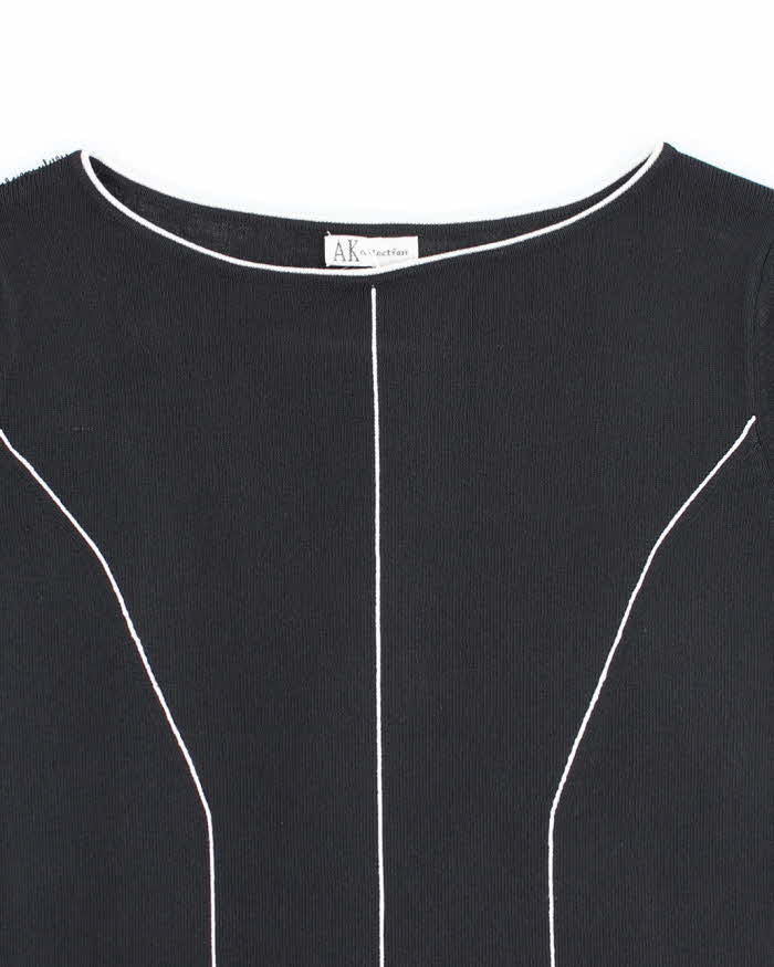 Vintage 90s AK Collection Knit Top - S