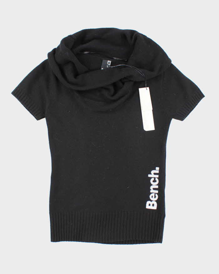 Deadstock Vintage Y2k 00s Bench Cowl Neck Knit Top - M