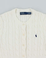 Vintage Ralph Lauren Aran Knit Cardigan - S