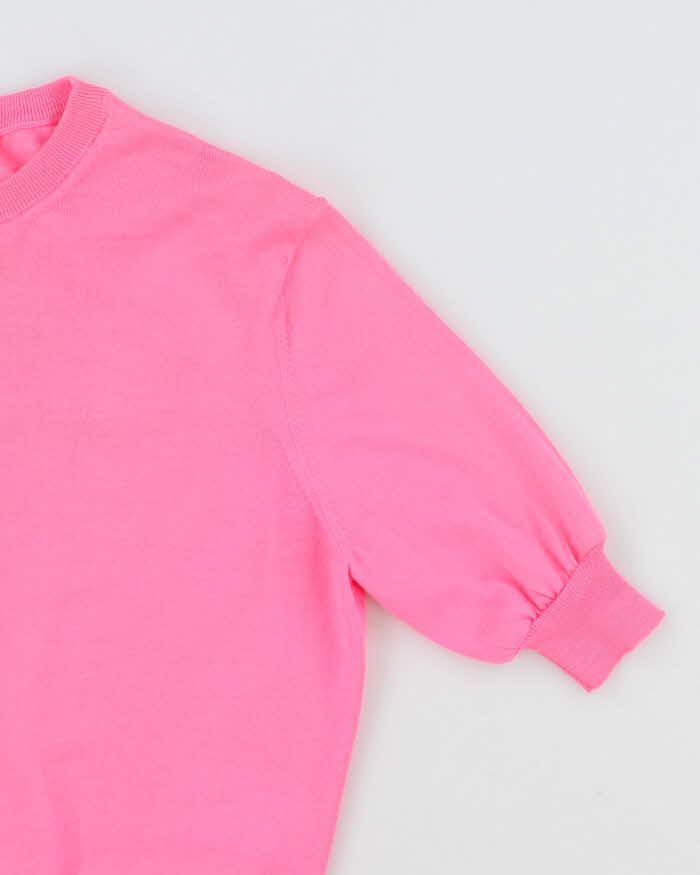Balenciaga Wool Short Sleeve Jumper - XS
