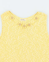 Vintage Ford Kare Beaded Sleeveless Knit Top - M