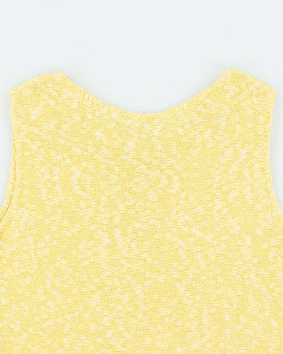 Vintage Ford Kare Beaded Sleeveless Knit Top - M