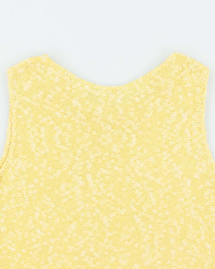 Vintage Ford Kare Beaded Sleeveless Knit Top - M
