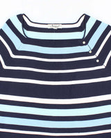 Vintage Y2k 00s Jessica Stripe Button Jumper - M