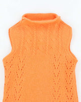 Vintage 90s Sleeveless Knit Jumper - S