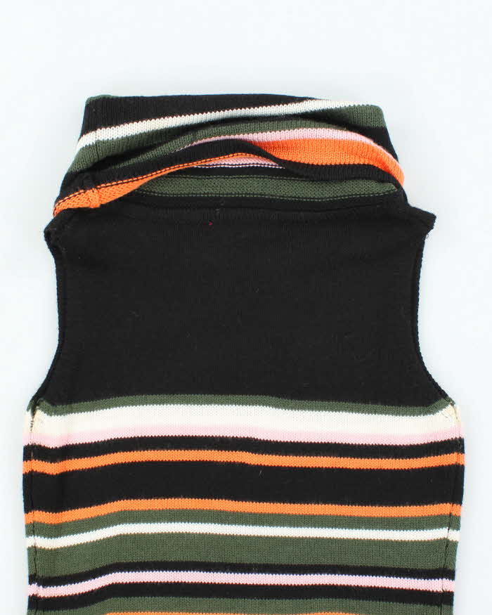 Vintage Y2k 00s Huolieniao Sleeveless Knit Top - S