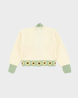 Vintage Handmade Chunky Knit Cardigan - M