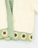 Vintage Handmade Chunky Knit Cardigan - M