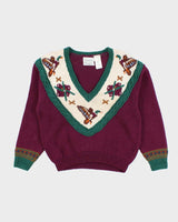 Vintage 80s Jantzen Shoulder Pad Knit Jumper - M