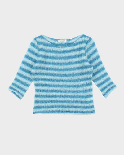 Vintage Rapislazri Stripe Wool Blend Jumper - S