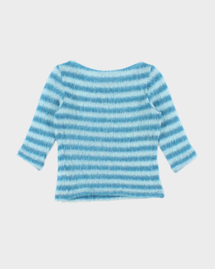 Vintage Rapislazri Stripe Wool Blend Jumper - S