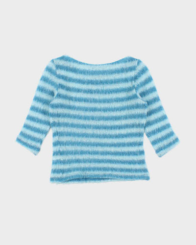 Vintage Rapislazri Stripe Wool Blend Jumper - S