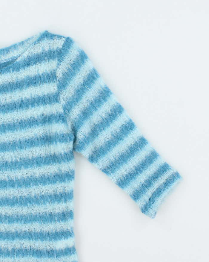 Vintage Rapislazri Stripe Wool Blend Jumper - S
