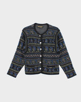 Vintage Geiger Mohair &amp; Wool Blend Cardigan - S