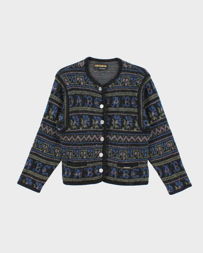 Vintage Geiger Mohair & Wool Blend Cardigan - S