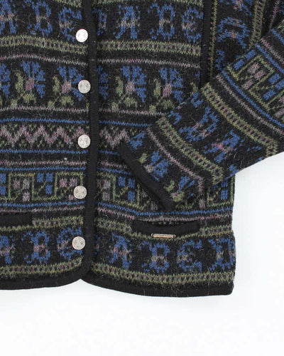 Vintage Geiger Mohair & Wool Blend Cardigan - S