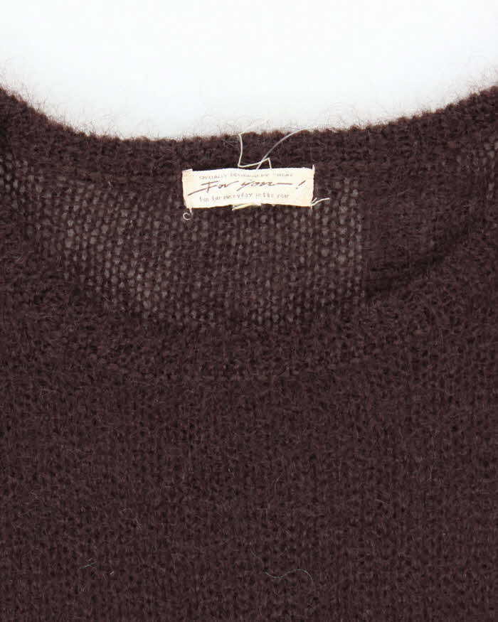 Vintage For You! Mohair Blend Knit Dress - M