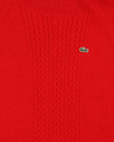 Vintage Lacoste Angora &amp; Wool Blend Short Sleeve Knit Jumper - S