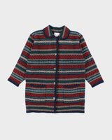 Vintage 80s 90s Laura Ashley Chunky Wool Cardigan - L