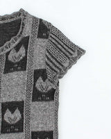 Vintage 90s 00s Gracious Short Sleeve Cardigan - M