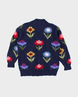Vintage 90s Susan Bristol Wool Chunky Knit Jumper - L